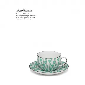 普拉达/Prada 瓷质卡布奇诺咖啡杯套装 10Z003-2BRK-F02CZ