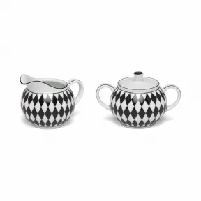 普拉达/Prada 瓷质牛奶壶和糖罐套装 10Z006-2BRK-F0UX5