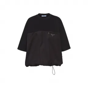 普拉达/Prada Re-Nylon 再生尼龙平纹针织卫衣 135697-1YYA-F0806-S-212