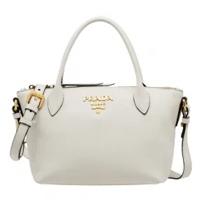 普拉达/Prada 白色  手提包 1BA111 2BBE F0009