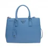 普拉达/Prada  蓝色 牛皮 手提包 1BA274-NZV-F0PN2