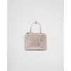 普拉达/Prada 镶有水晶的 Galleria 缎面迷你手提袋  1BA906-2AWL-F0NZ2