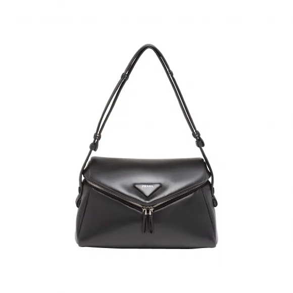 普拉达/Prada Signaux 软羊革单肩包 1BC165-2DX8-F0002-V-OOO