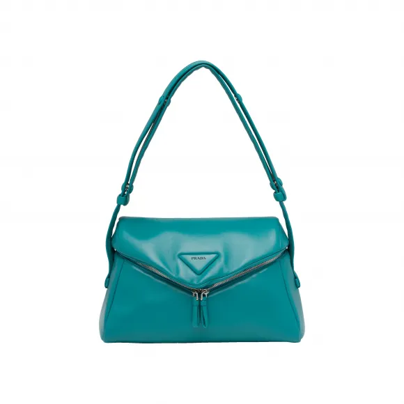 普拉达/Prada Signaux 软羊革单肩包 1BC165-2DX8-F0363-V-OOO