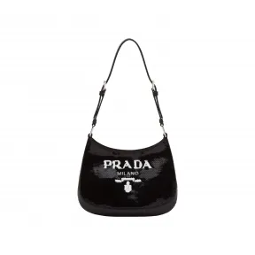 普拉达/Prada Cleo 亮片装饰单肩包 1BC169-2FKD-F0967-V-HPO