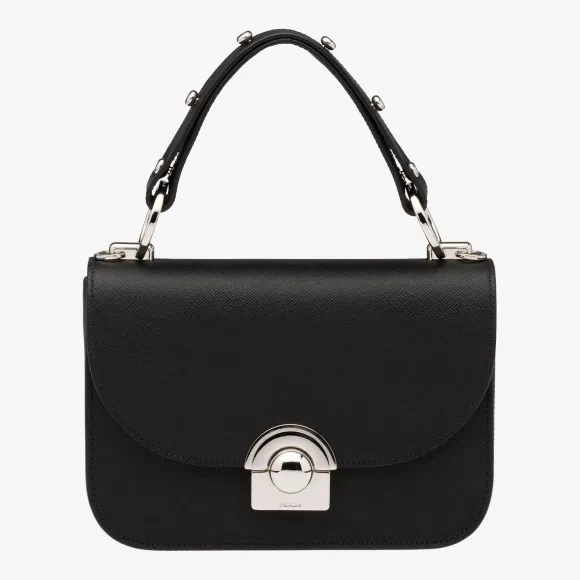 普拉达/Prada 黑色  手袋 1BD030 NZV F0002