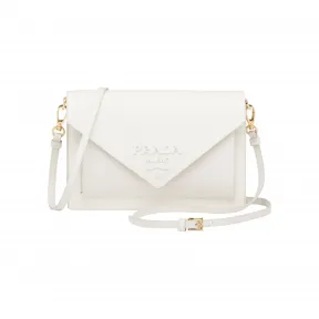 普拉达/Prada Saffiano 皮革迷你手袋 1BP020-2EEP-F0009-V-OOO