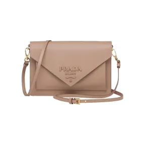 普拉达/Prada Saffiano 皮革迷你手袋 1BP020-2EEP-F0236-V-OOO