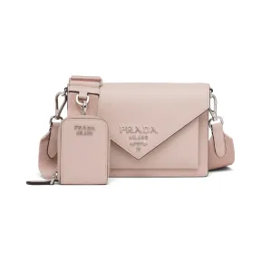 普拉达/Prada Saffiano 皮革迷你信封包 1BP020-2EVU-F0NZ2