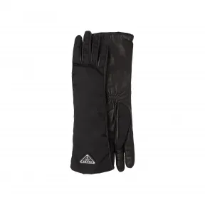 普拉达/Prada 尼龙和软羊革手套 1GG110 303 F0002