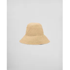 普拉达/Prada 酒椰纤维遮阳帽 1HC264-2FMC-F0018