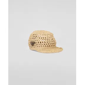 普拉达/Prada 酒椰纤维帽子 1HC315-2CLY-F0018