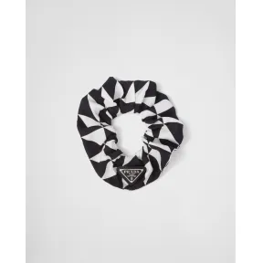 普拉达/Prada 印花斜纹绸发圈 1IF015-2DTP-F0967