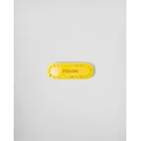 普拉达/Prada 金属徽标装饰发夹发饰 1IF043-2CD0-F0010