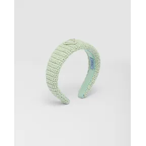 普拉达/Prada 酒椰纤维发箍 1IH019-2CFY-F0934