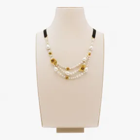 普拉达/Prada 青铜色+珍珠色  项链 1JC094 2BEZ F0UGV