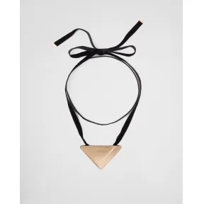 普拉达/Prada Eternal Gold 黄K金颈链 1JCA04-2CID-F0056