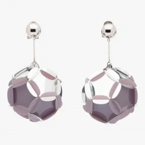 普拉达/Prada 水银色+钢灰色  耳饰 1JO079 2ETH F0MJ1