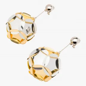 普拉达/Prada 钢色+金色  耳饰 1JO079 2ETH F0RLQ