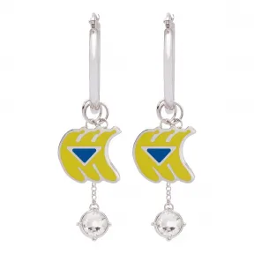 普拉达/Prada 银色或黄色  耳饰 1JO312 2CCI F0XNR