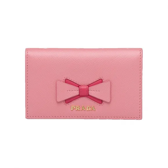 普拉达/Prada Saffiano 皮革卡片夹 1MC122-2B7S-F0BTZ