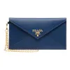 普拉达/Prada 深紫蓝色  信封包 1MF002 2EEP F0016