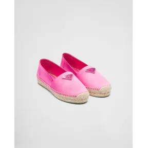 普拉达/Prada 缎面麻纤维平底鞋 1S054N-049-F0638