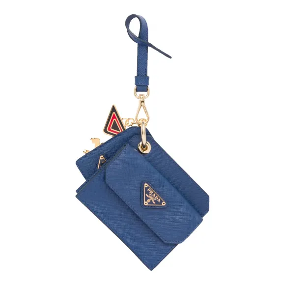 普拉达/Prada 深紫蓝色  吊饰 1TL344 QHH F0016