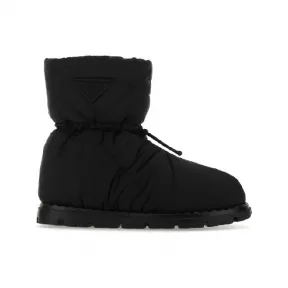 普拉达/Prada 黑色 红色条纹徽标连帽拉链 SJC590S21210QM-F0002