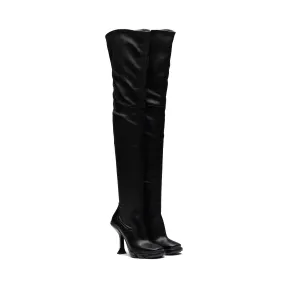 普拉达/Prada 弹力软羊革长靴 1W476M-L68-F0002