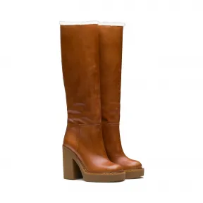 普拉达/Prada 皮革长靴 1WP127-3LCY-F0352