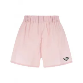 普拉达/Prada 红色 徽标红色缎面标牌手拿包 1BF092VOPO3A87F0041