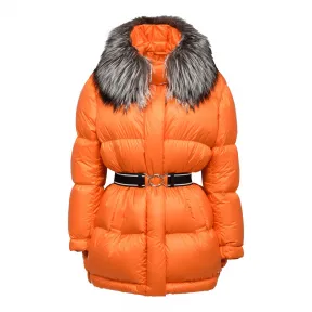 普拉达/Prada 橙色  羽绒服 29X273 1C4G F0049