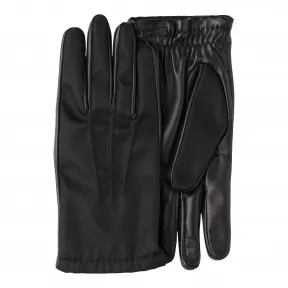 普拉达/Prada 织物和皮革手套 2GG795-303-F0002