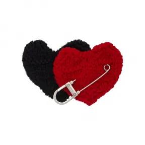 普拉达/Prada 心形编织装饰别针 2IS044-2DAU-F0N98