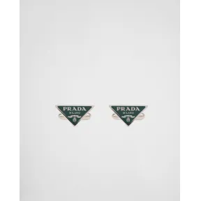 普拉达/Prada 925银袖扣 2LG095-0HF-F077U