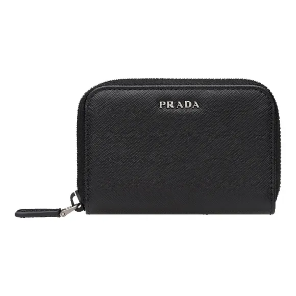 普拉达/Prada 黑色  零钱包 2MM358 C5S F0002