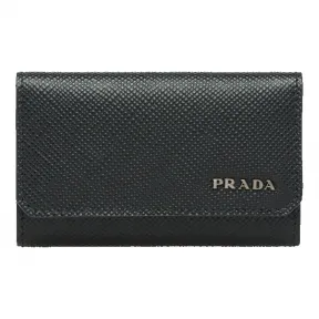 普拉达/Prada Saffiano 皮革钥匙包 2PG222-2B3T-F0002