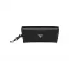普拉达/Prada Saffiano 皮革眼镜套 2RA009-053-F0002