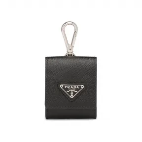 普拉达/Prada Saffiano 皮革挂饰耳机包 2TT106-2AHF-F0002