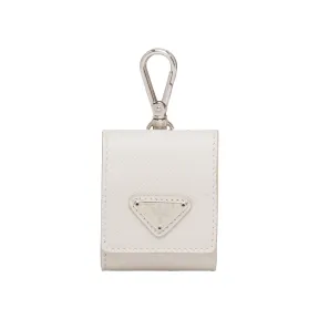 普拉达/Prada Saffiano 皮革挂饰耳机包 2TT106-2AHF-F0K74