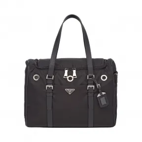 普拉达/Prada 尼龙和Saffiano 皮革宠物包 2VC968-2AO7-F0002