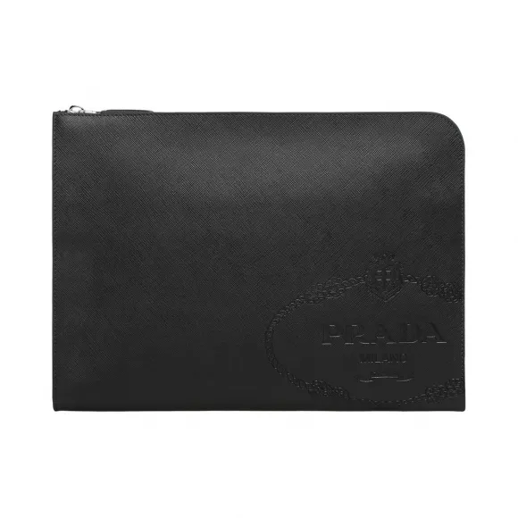 普拉达/Prada 黑色  手拿包 2VN003 9Z2 F0002