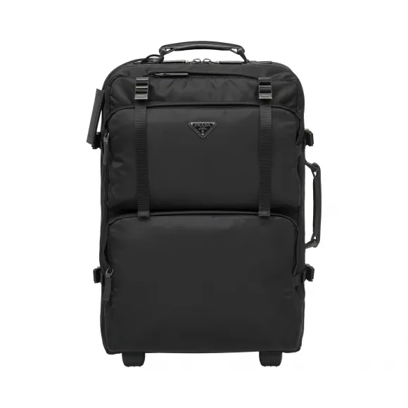 普拉达/Prada 尼龙和 Saffiano 皮革拉杆箱 2VQ001-064-F0002