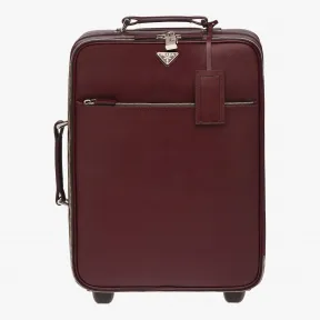 普拉达/Prada 酒红色  拉杆箱 2VQ030 9Z2 F0403