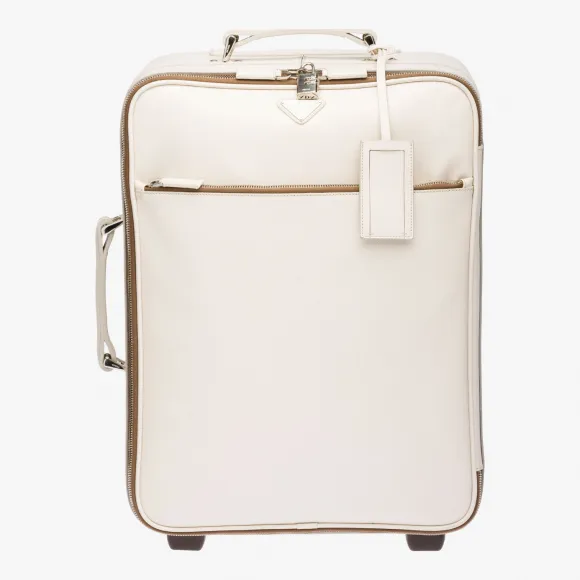 普拉达/Prada 粉雾白  拉杆箱 2VQ030 9Z2 F0K74
