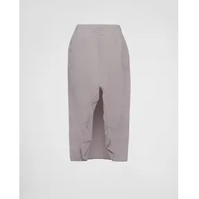 普拉达/Prada 纸基科技面料中长半身裙 P182V-1247-F0276