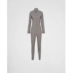 普拉达/Prada 弹力府绸连体裤 P209HT-129X-F0276