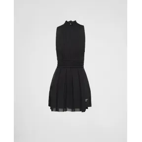 普拉达/Prada Sablé 和Re-Nylon 再生尼龙连体裤 P257GT-11FS-F0002