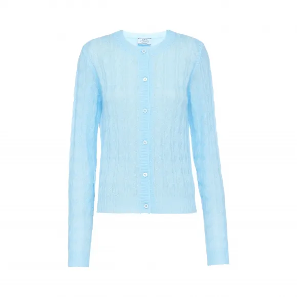 普拉达/Prada 马海毛开衫 P25H47-1XAB-F0AE7